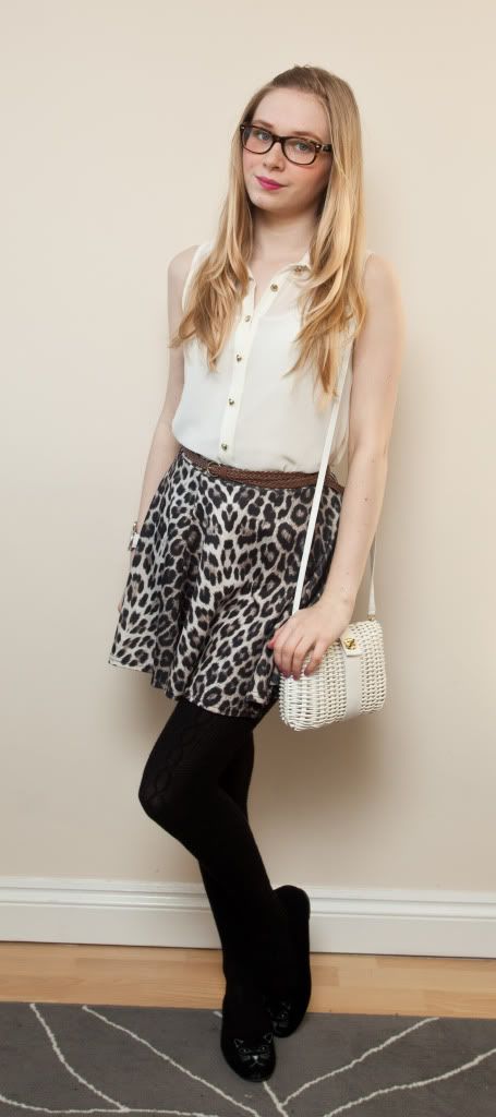 beaded collar shirt OOTD