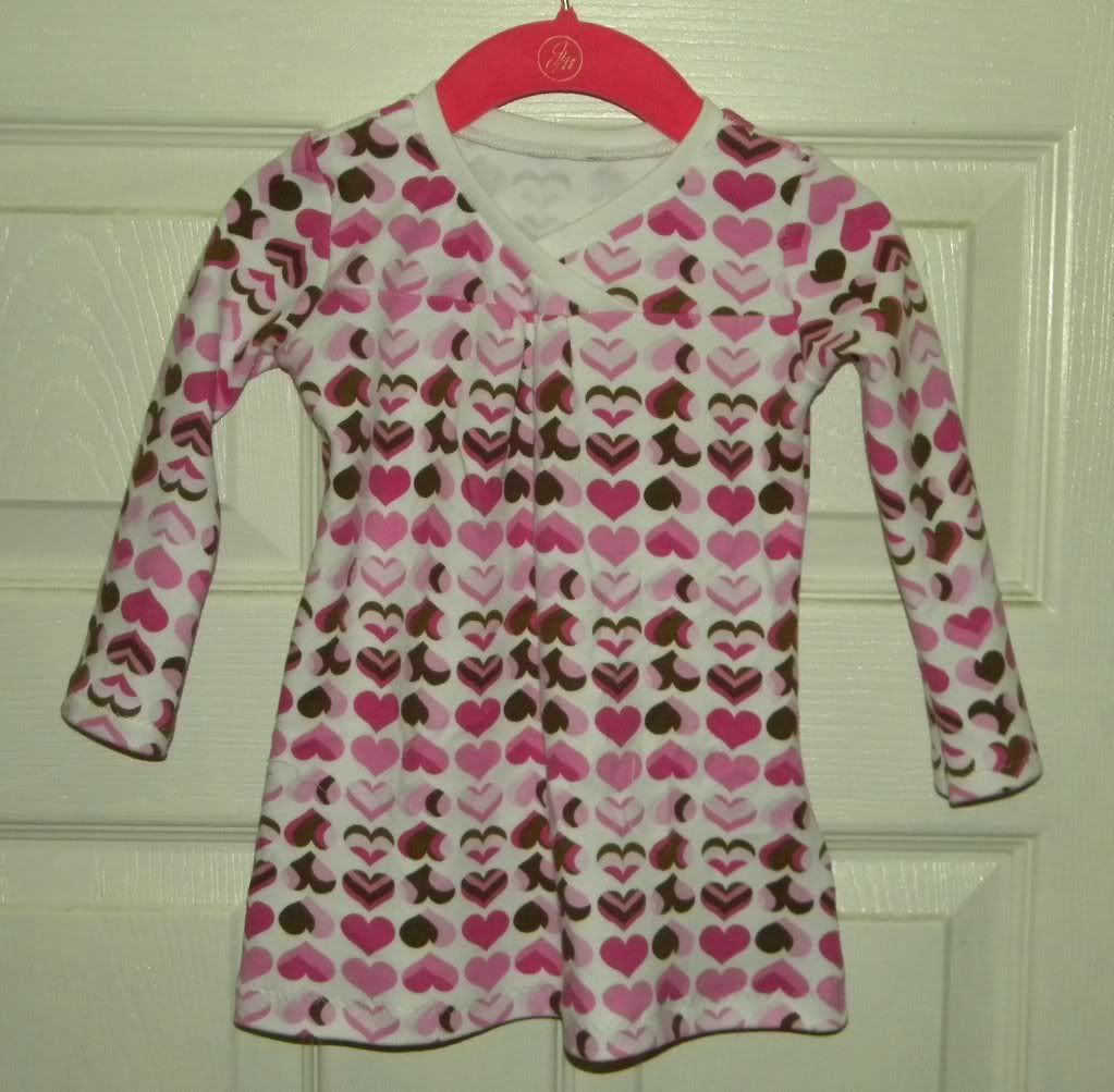 Cross Over Tunic/Dress- Size 12-18 mos