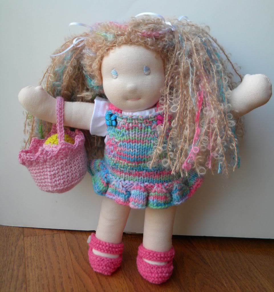 Meet Lulu- 12" Waldorf Inspired Doll