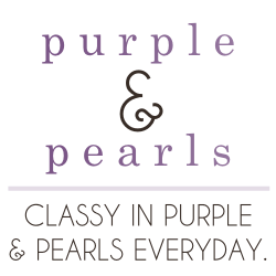 Purple and Pearls