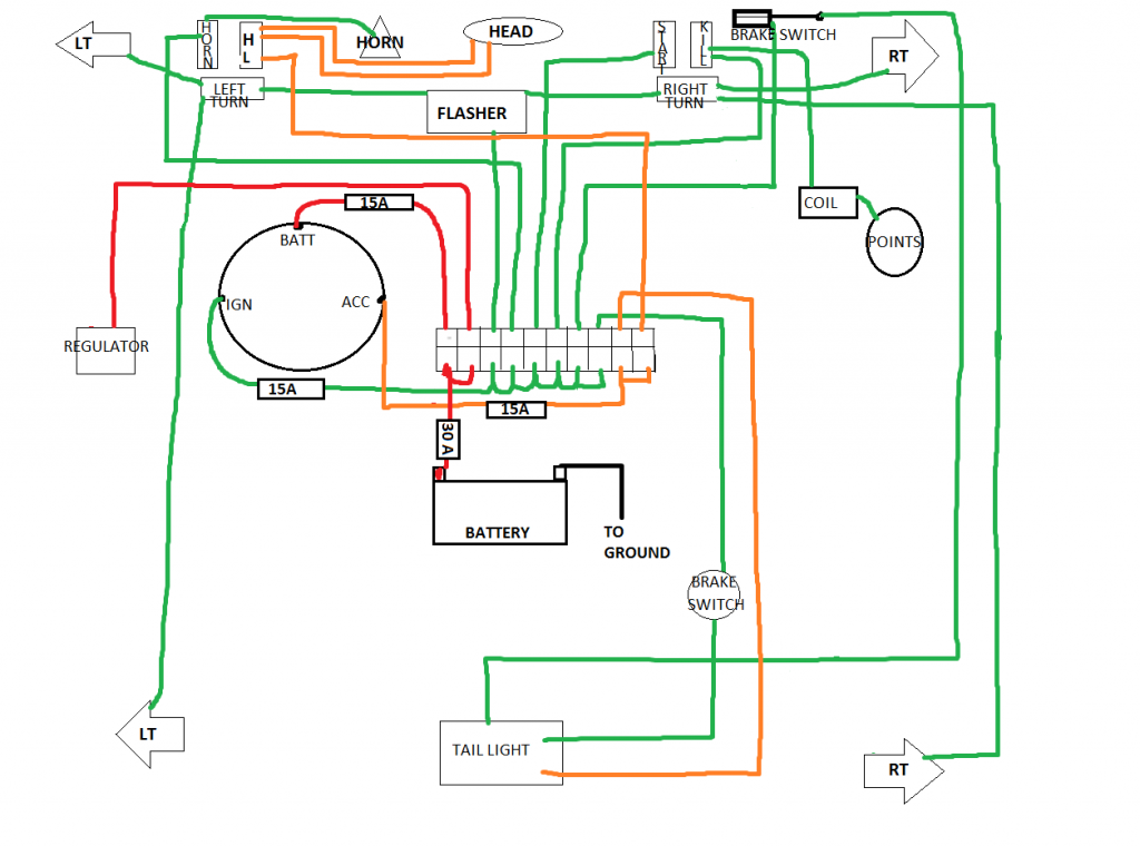 Ironhead Wiring Gurus  Is My Wiring Diagram Correct