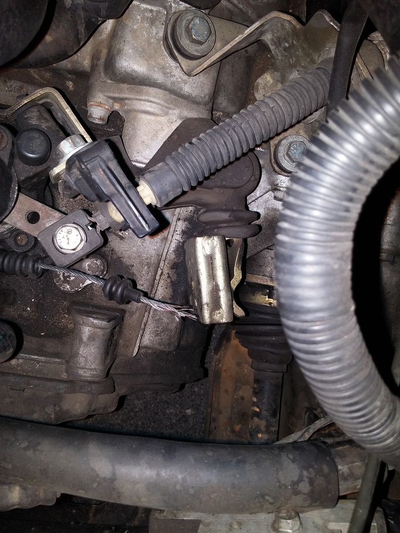 Clutch cable broke.... VW Vortex Volkswagen Forum