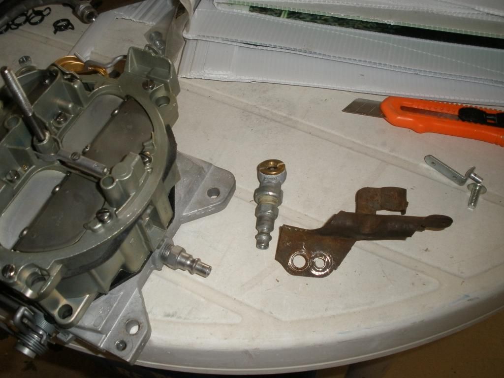 74 with a BUBBA carb connector??? CorvetteForum Chevrolet Corvette