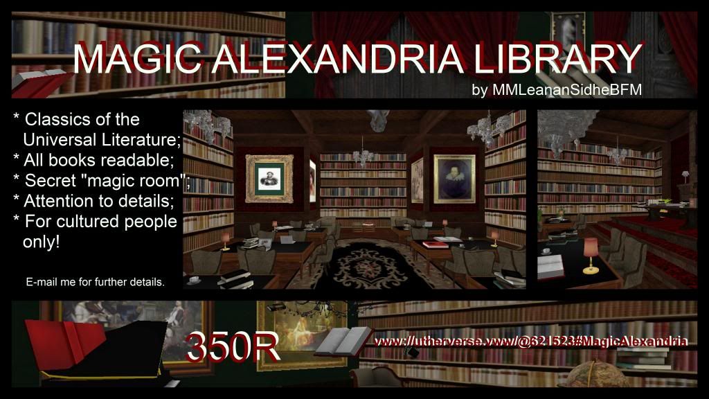 Click Me to Visit the MAGIC ALEXANDRIA LIBRARY!