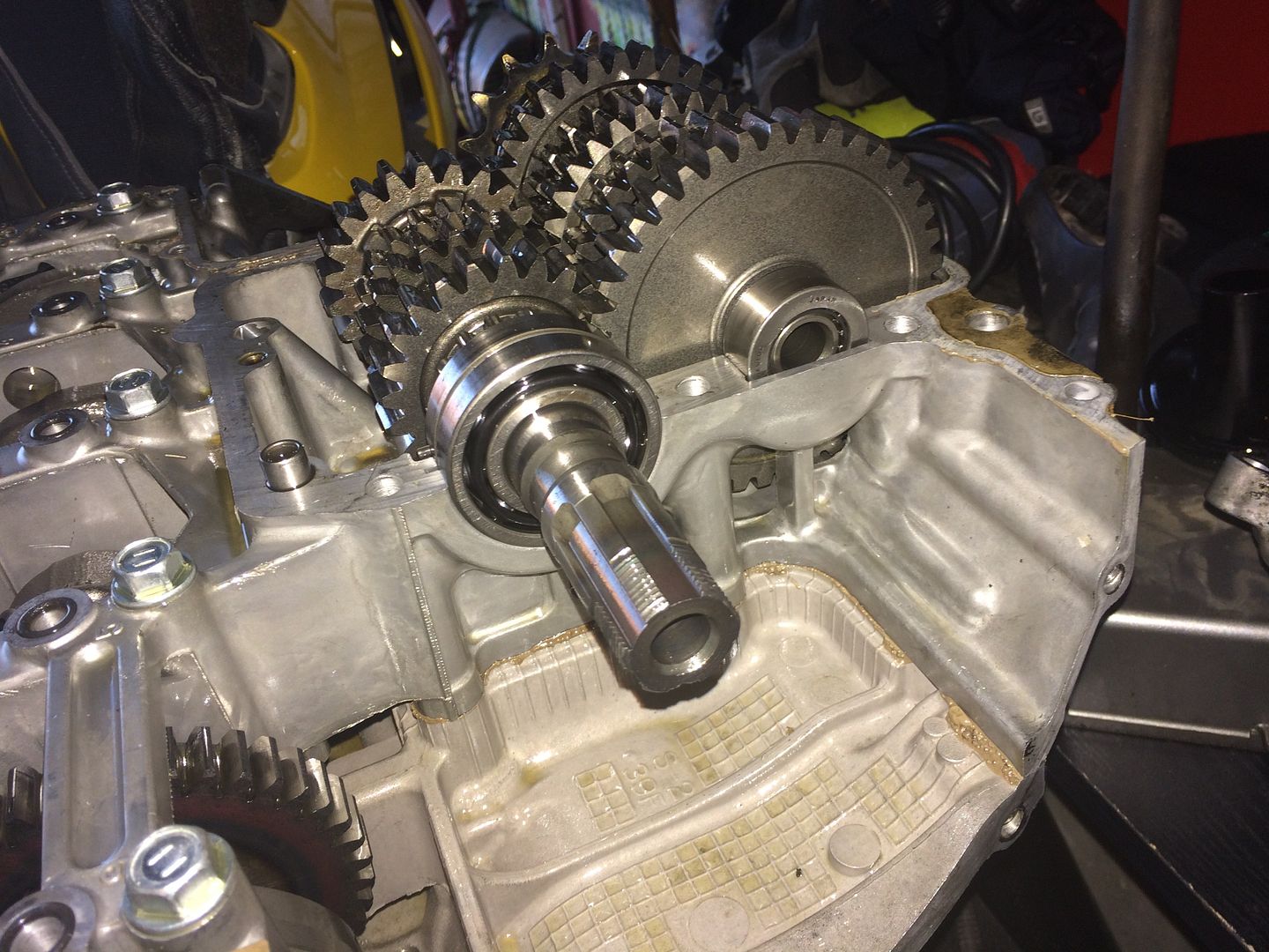 2nd gear slipping... I'm pulling the engine and going in! Suzuki GSX