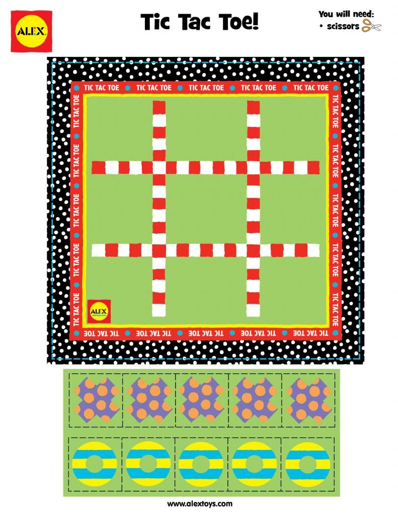 Printable Tic Tac Toe Boards