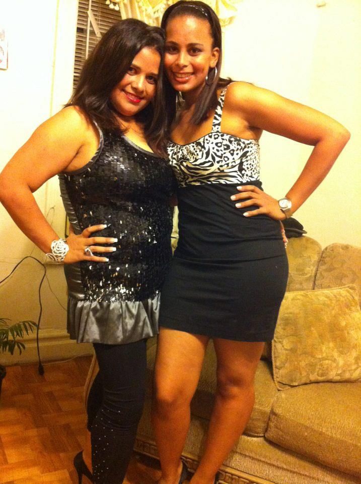 Ready to go out with my sister to have some fun!!