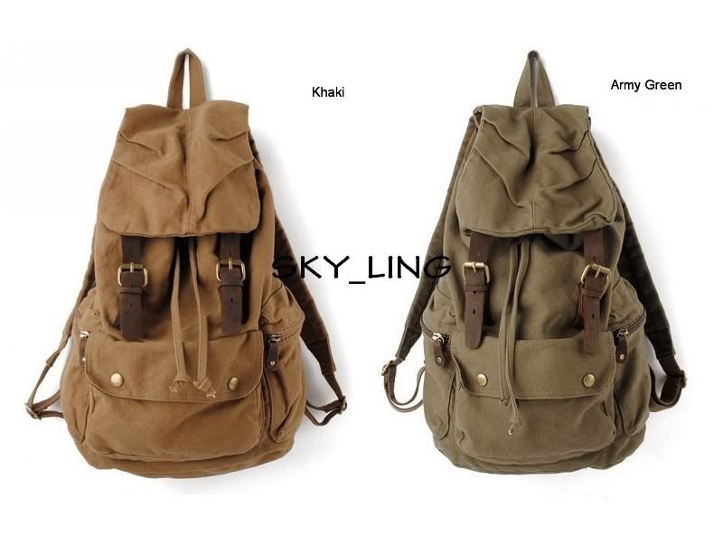 Vintage+canvas+backpacks+for+women