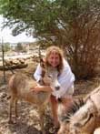 Me at the Donkey Sanctuary