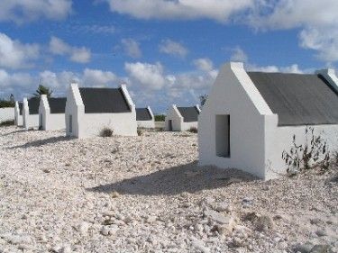 white slave huts