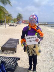 Marys 100th dive