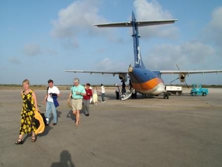 Landing on Bonaire