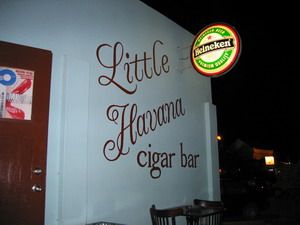 Little Havana Cigar bar