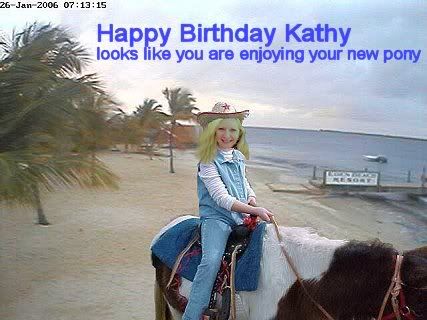 Happy Birthday Kathy