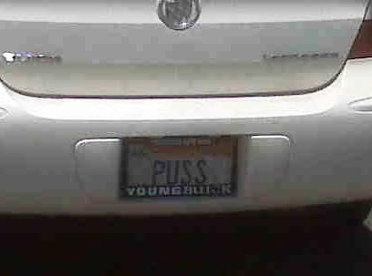 Mr Bills license plate...NOT!!!