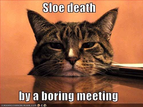 boring meeting