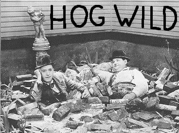 don't go hog wild this weekend, but make it a good one!