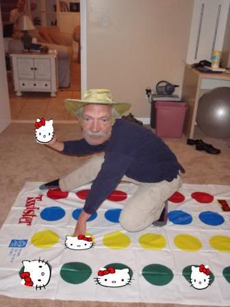 jerry and HK playing twister