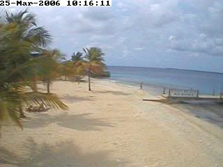 Still a little cloudy, but that beach sure looks inviting today!!!