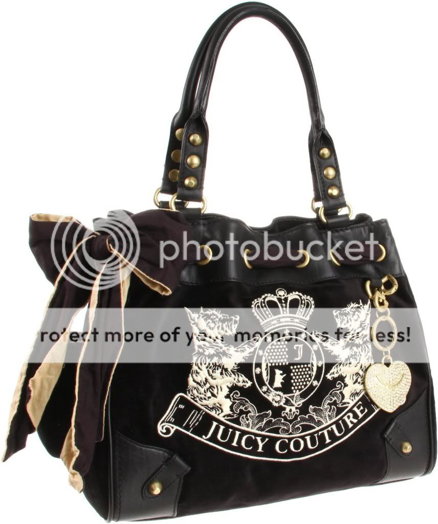   Couture Scottie Embroidery Daydreamer Tote Bag, BLACK, NWT  