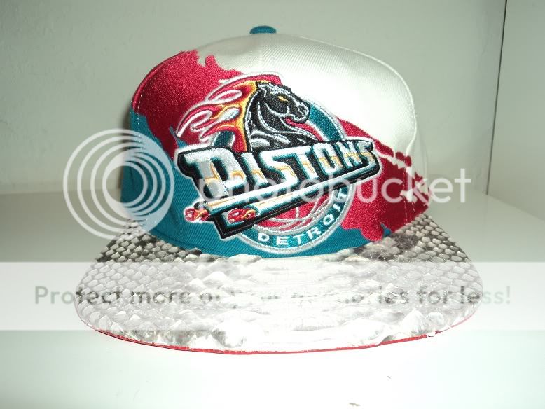   SNAKESKIN SNAPBACK STRAPBACK PYTHON M & N SNAKE CUSTOM SPLASH  